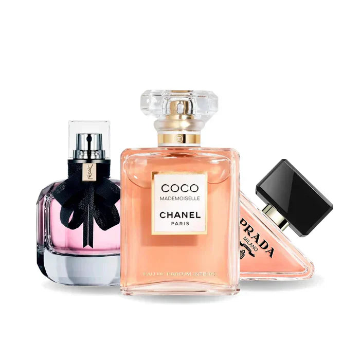 BLACK FRIDAY: Paquete de 3 perfumes Prada Prada PARADOXE, COCO MADEMOISELLE y MON PARIS 100ml