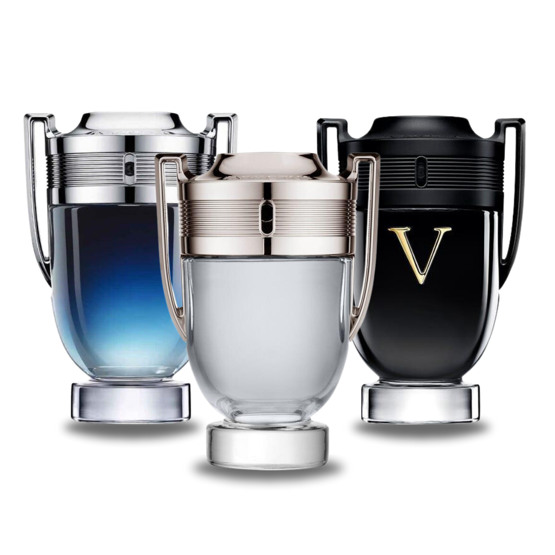 BLACK FRIDAY: Paquete de 3 perfumes Paco Rabanne INVICTUS LEGEND, INVICTUS y INVICTUS VICTORY 100ml